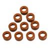 Unbranded Orange Engine Bolt Topper Caps Cover For Harley Touring