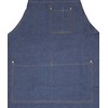 Denim Apron, Simple Design, Multiple Pockets, Thin, Work Apron, Neck