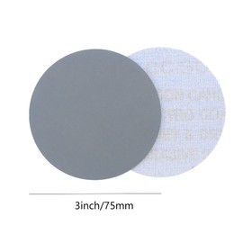 128pcs Sandpaper 3 Inch Sanding disc 40-7000 Grit Wet and Dry Sandpaper with 1/8"&1/4" Backer Plate Shank, Soft Foam Buffering Pad, and Polishing Pads Sponge for Car Metal Polishing kit