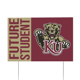 Desert Cactus Kutztown University Golden Bears 12x18" Graduate Celebration Yard Sign Graduates Outdoor Lawn Display with Stakes (Grad Sign 4)