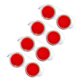 Ipetboom Eye Mask for Women 4 Pack Beauty Eye Pads Hot and Cold Function Relieve Dark Circles Eye Bags and Fatigue Watermelon Design