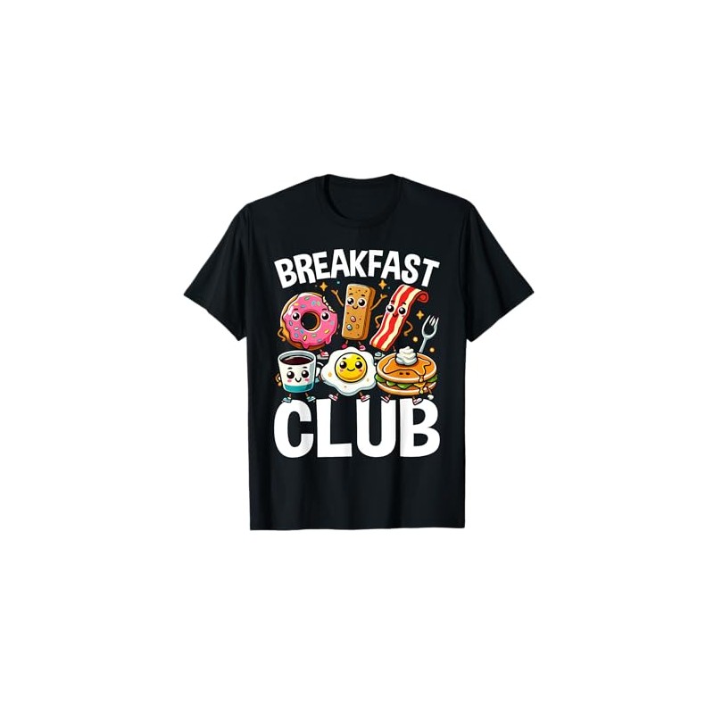 Breakfast Club Cute Kawaii Bfast Club Parody Funny Food Pun