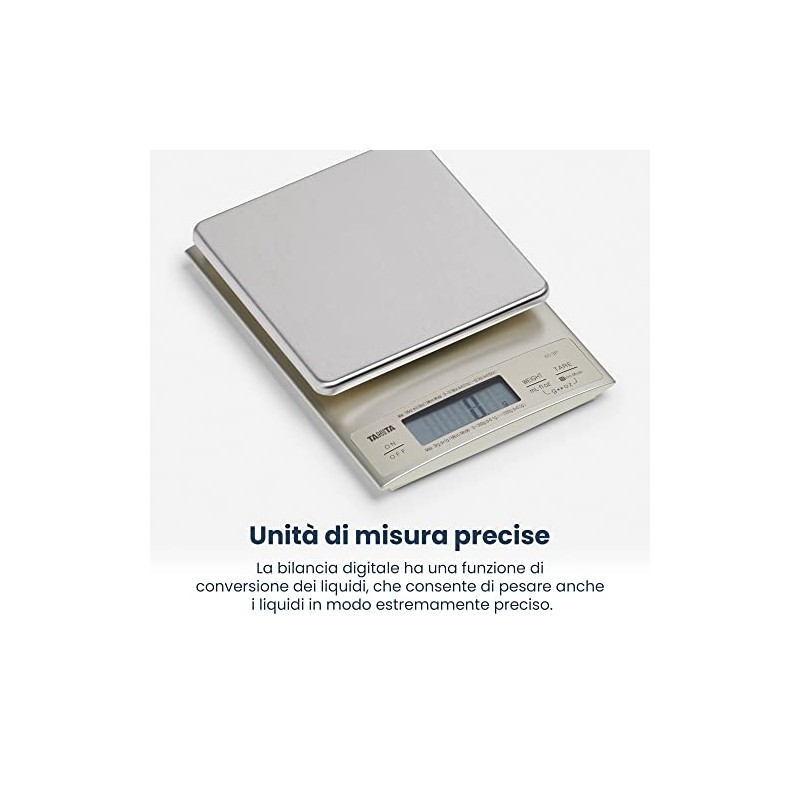 Tanita KD-321 - Báscula Digital de Cocina (3 kg), Color
