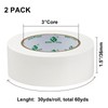 BOMEI PACK Duct Tape Heavy Duty, White 2 Pack 9