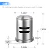 Dishwasher Air Gap Cover D201-1-62 Fits Most Air Gap Bodies