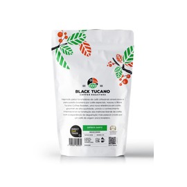 Black Tucano Specialty Coffee - Brazilian Ground Medium Roast Coffee - Single Origin Ground Coffee - 8.8 Ounces 250 Gr