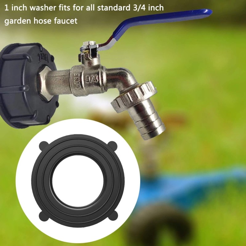 Garden 32-Pack Heavy Duty Rubber Garden Hose Washer Seals