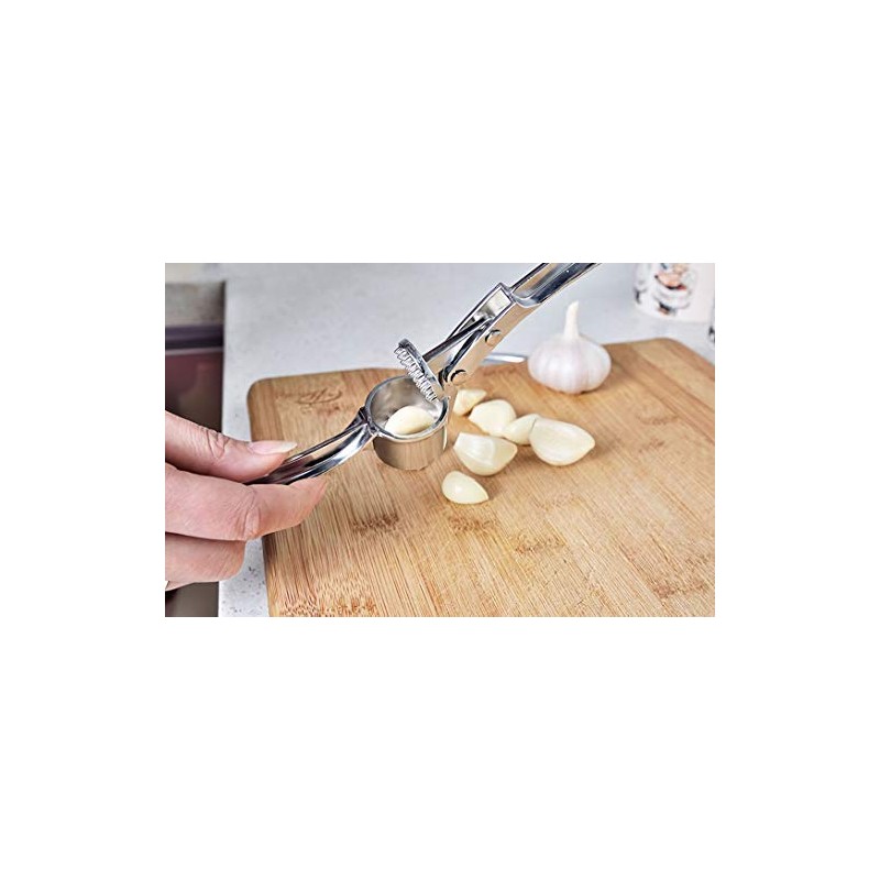 Onwon Garlic Press Mashed Garlic Crusher Peeler Chopper Garlic Puree