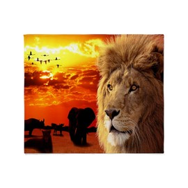 CafePress Lion King Throw Blanket Super Soft Fleece Plush Throw Blanket, 60"x50"