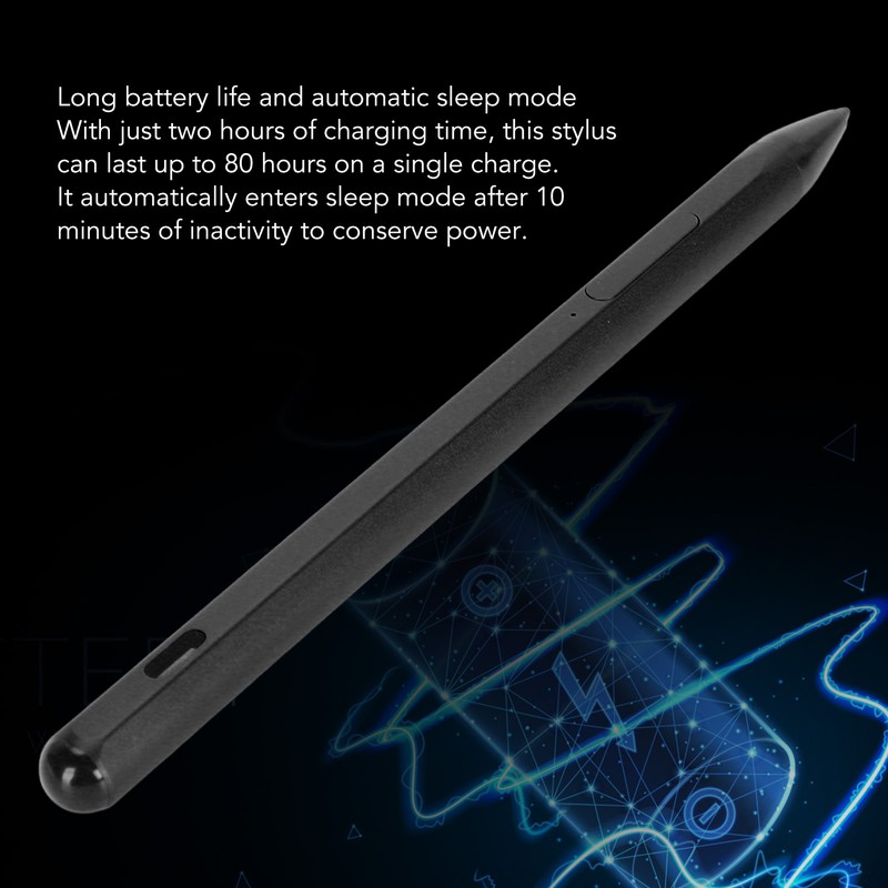 Laptop Stylus Pen with 3 Replacement Nibs Palm Rejection Rechargeable