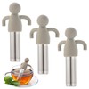 Loose Leaf Tea Strainer, 3Pcs Stainless Steel Tea Infuser Tea