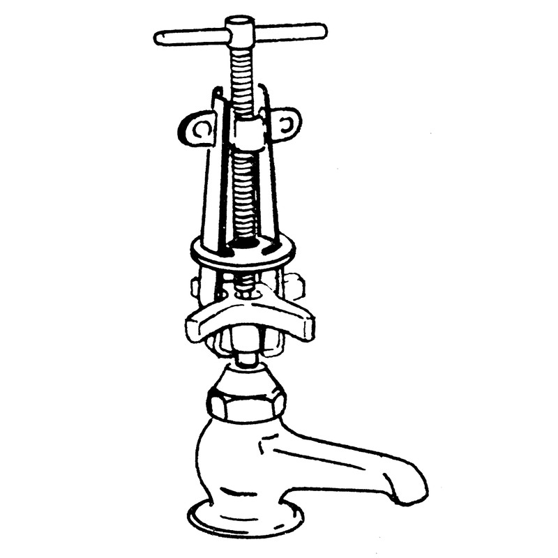 Plumb Pak PP840-41 Faucet Handle Puller, 4-inch,