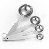 FOSDICK Set of 4 Measuring Spoons, Stainless Steel Coffee Spoons,