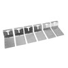 6PCS T Post Bracket 3 Inch Heavy Duty Carbon Steel