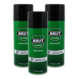 Brut Desodorante 10oz Aerosol Classic Scent Paquete