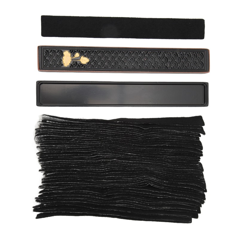 Lying Incense Box Set Thermal Insulation Sandalwood Lying Storage Incense