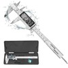 Electronic Digital Vernier Caliper, LOUISWARE Stainless Steel Caliper 150mm/0-6 inch