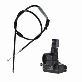 LABLT 20-26mm Motorcycle Carburetor Thumb Throttle Cable Assembly Replacement for Honda ATC70 ATC90 ATC110 1993-2008