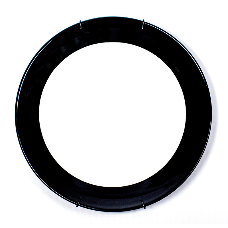 Leeds Display : PW10BKL : Wire Plate Hanger No.1 :