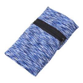 PATIKIL 6"x 4" Wrist Pouch, Wrist Wallet Sports Wristband Wallet with Zipper Pocket for Running Jogging Hiking Cycling Yoga, Blue