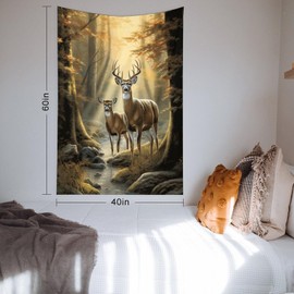 Buyidec Tapiz decorativo para colgar en la pared Tapices Art Deco para recámara, sala de estar y recámara