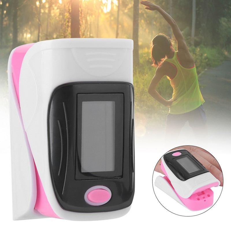 Finger Clip Oxygen Saturation Monitor Heart Rate Meter Blood Oxygen