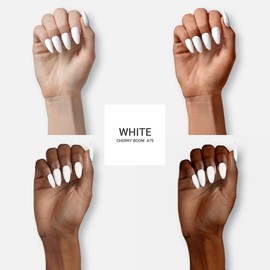 MelodySusie Thick Gel Nail Polish,15ML Snow White Color Soak Off UV LED Gel Polish Valentine's Day Gift for Women Nail Art Manicure Salon DIY Nail Design Decoration at Home-479