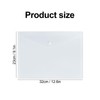 Plastic Envelopes Poly Envelopes, 10 Pack Plastic Folders for Documents