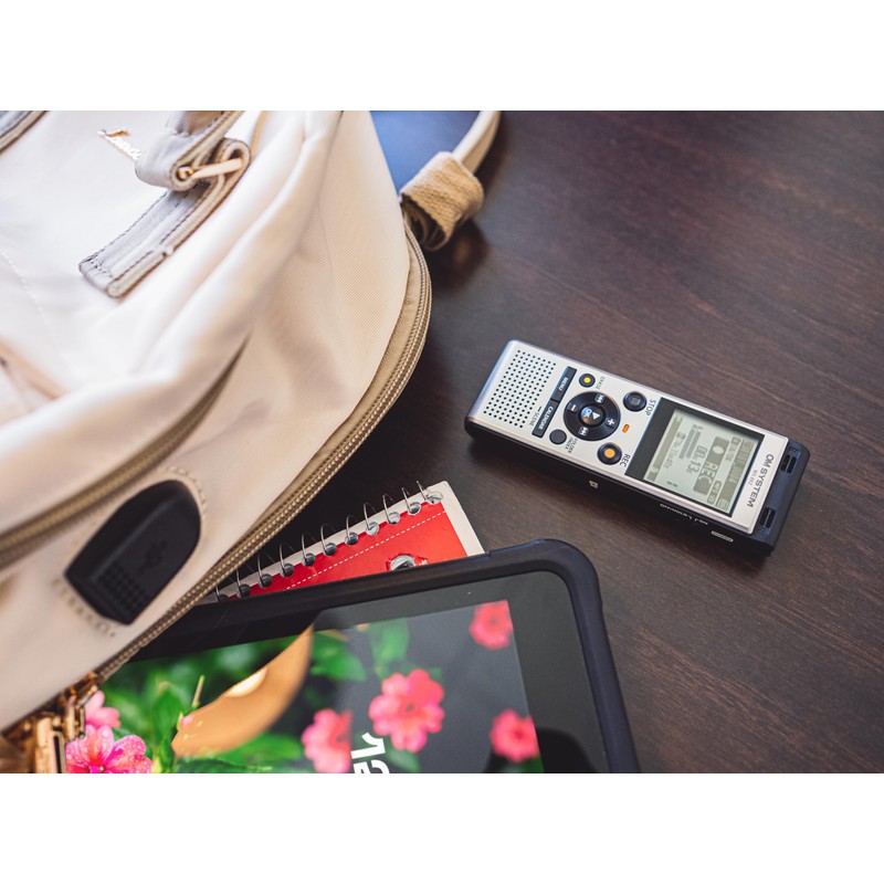 OM SYSTEM Olympus WS-882 Digital Voice Recorder, with Linear PCM/MP3
