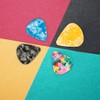 Guitar Picks - Celluloid Style Heart-Shaped Plectrums (Pack of 24)