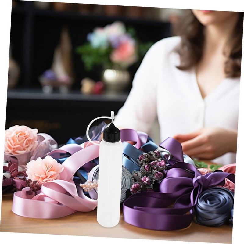 Operitacx Multifunctional Pe Plastic Bottles Squeeze Tip for Craft Cooking