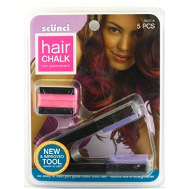 Scunci 3922703a048 Hair Chalk Kit