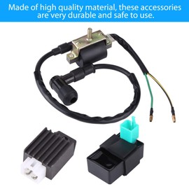 KIMISS Ignition Parts, Ignition Coil CDI Regulator for 110CC 125CC 140CC Trail Bike Dirt Bike Quad ATV