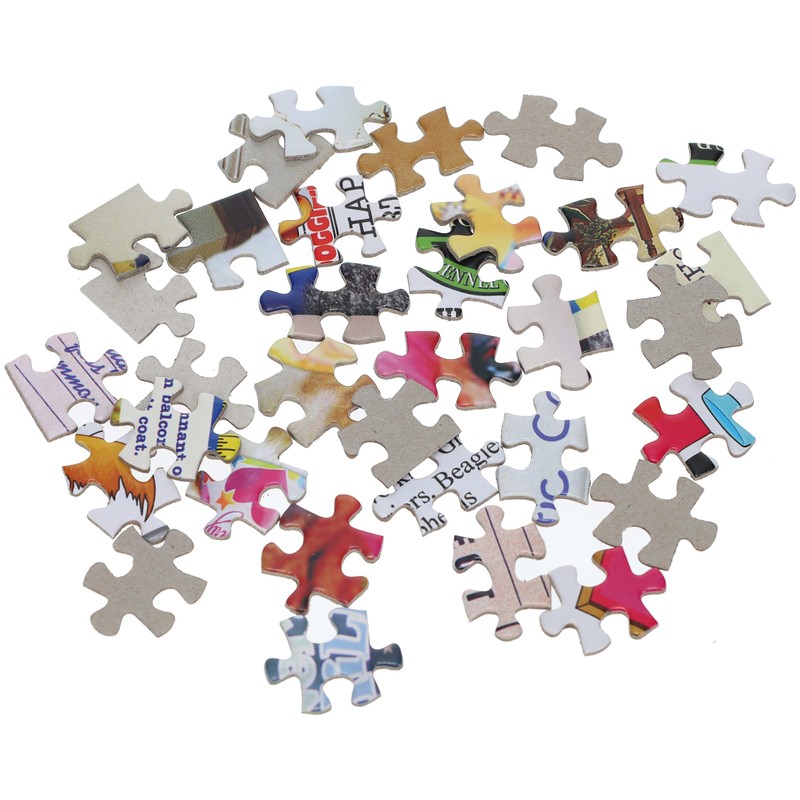 TDC Games Alphabet Mystery Jigsaw Puzzle for Adults, 500 Piece