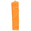 Neon Long - Orange Lace Lycra & Neon Gloves for