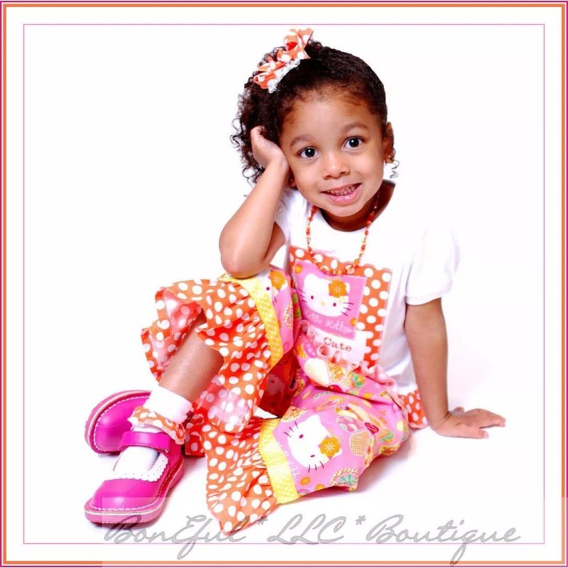 Benartex BonEful Fabric FQ Cotton Quilt White Pink Kitty Cat