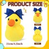 LaRandom Plush Cheer Duck with Bows Yellow Duck Soft Stuffed