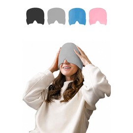 [Feather Store Brand] Eye Mask, Eye Pillow, Cooling Pack, Gel, Hot Mask, Gel Ice Pack Cap, 2-Way Specifications, Keeps You Cool and Warm, Reusable (Pink)