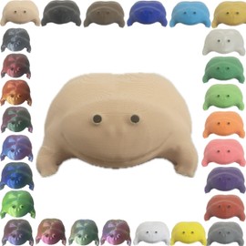 Its Wednesday My Dudes Meme Frog- 17 Diffrent Colors - Made in USA (Beige)