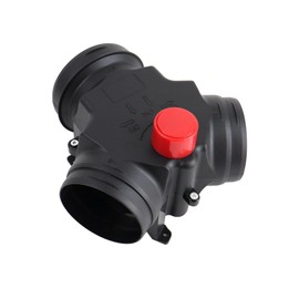 Copgge Diesel Heater Duct Connector 3 Way Air Duct Splitter Connector Adjustable Valve Parking Heater Air Vent Ducting Hose Adapter Fits for Webasto Airtronic Diesel Auxiliary Heater 90mm Diameter