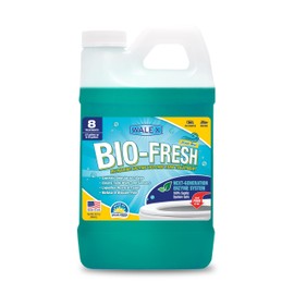 Walex Bio-Fresh Liquid Enzyme Holding Tank Treatment for RV, Camper & Marine - Black Water Tank Deodorizer, Liquifies Waste & Toilet Paper, Septic Tank Safe, Biocide-Free, Ocean Mist, 32oz