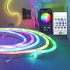 Fosingut RGB+IC Neon LED Strip 3 m, USB LED Strip