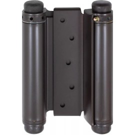 Stone Harbor Hardware Heavy Duty Double Acting Spring Hinge - 5-inch / Oil Rubbed Bronze
