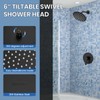 Airuida Shower Faucet Set,Single Function Shower Trim Kit,Wall Mount 6