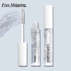 Markwins Beauty Brands wet n wild Mega Clear Brow & Lash Mascara - Sculpts Brows, Defines Lashes, Condi
