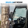 Nilight UTV Side Mirrors Offroad Rear View Mirror Universal Fits