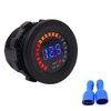 BUGUUYO Digital Voltmeter Screen Voltmeter for Car Motorbike Boat 12v