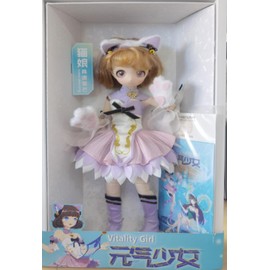 Little Kurhn Vitality Girl Series BJD Doll - The Cat Girl