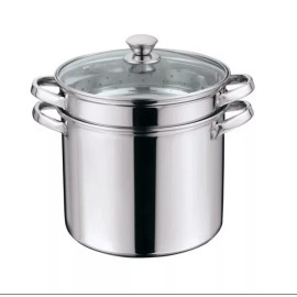 Mainstays Stainless Steel 8 Quart Multi-Cooker with Lid