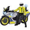 Dickie SOS Police Motorbike 17cm